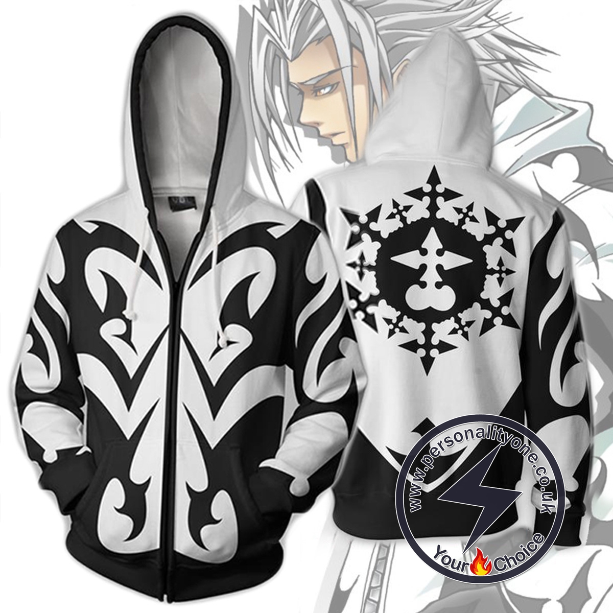 Kingdom Hearts Hoodie - Xemnas Jacket